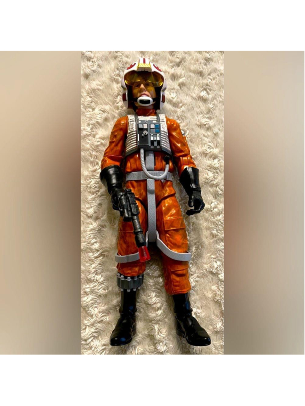 Star Wars A New Hope Luke Skywalker X-Wing Pilot Talking Action Figure
